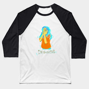 NEON LADY I AM SHAKING Baseball T-Shirt